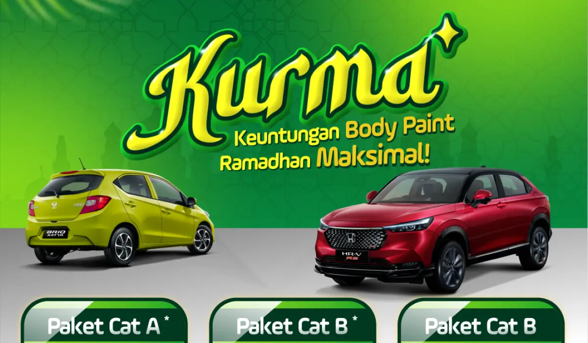 KURMA Promo Body Paint Mobil: Keuntungan Body Paint, Ramadhan Maksimal!