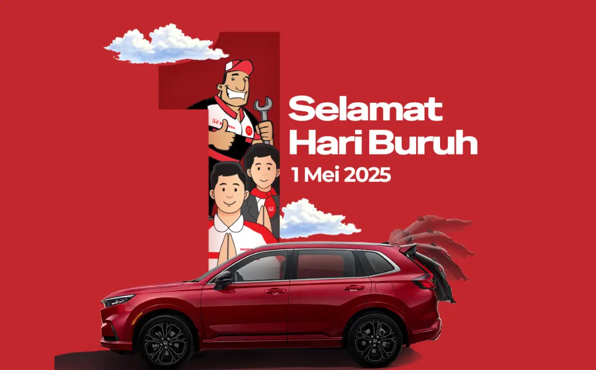 Selamat Hari Buruh Nasional dari Honda Bintang Karanganyar