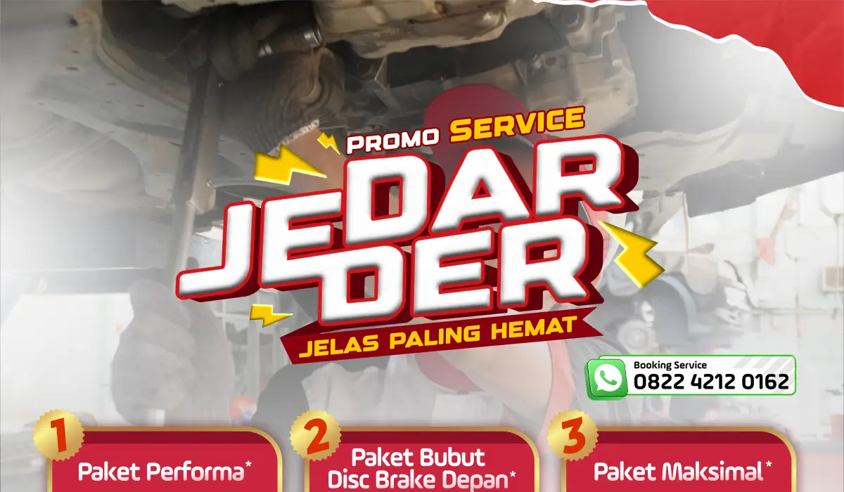 Promo Service JEDAR JEDER di Honda Bintang Karanganyar: Jelas Paling Hemat dan Super Lengkap!