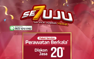 SE7UJU Service Juamin Hemat di Honda Bintang Karanganyar: Servis Besar Diskon Gede