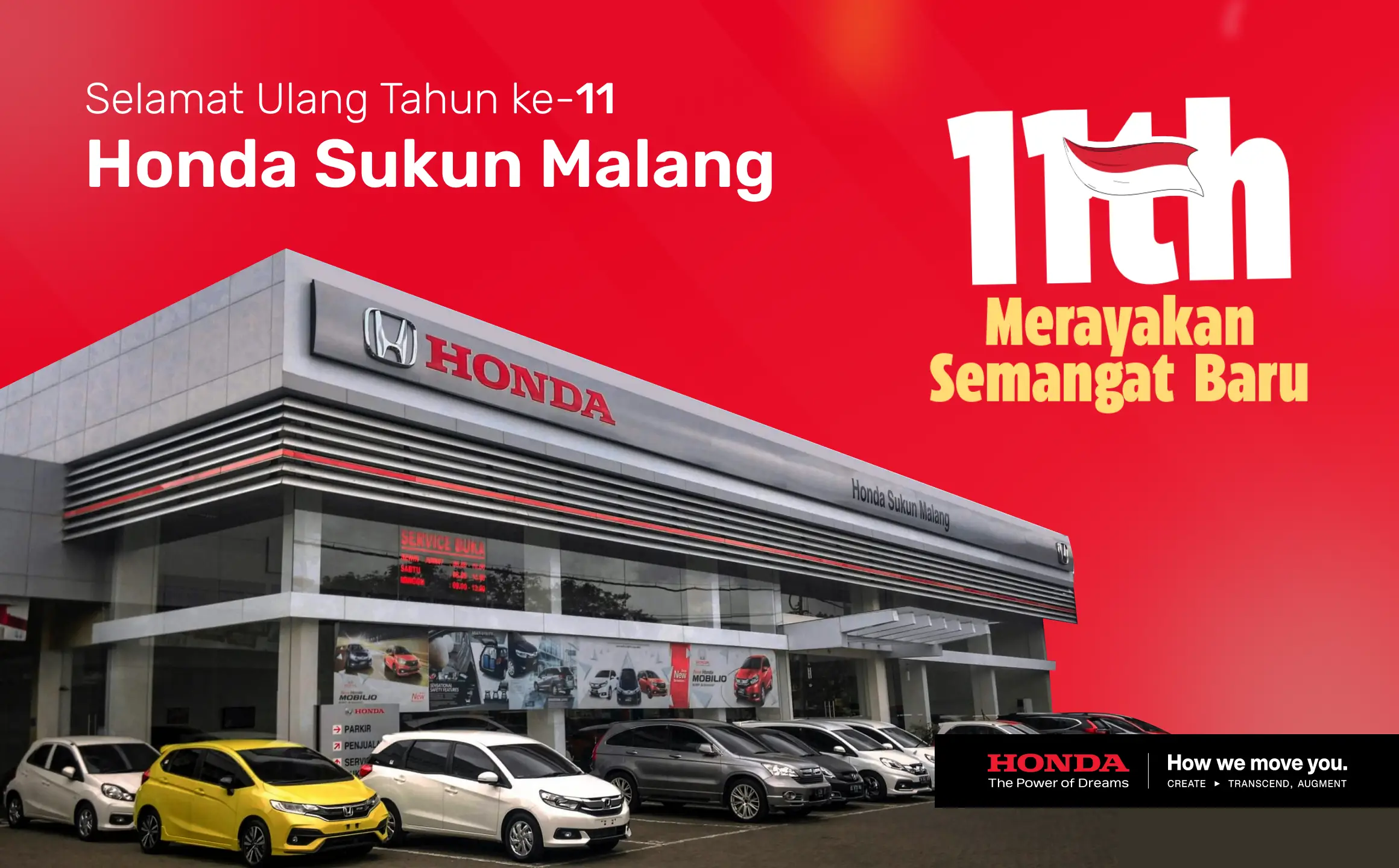 Selamat Ulang Tahun ke-11 Honda Sukun Malang: Merayakan Semangat Baru