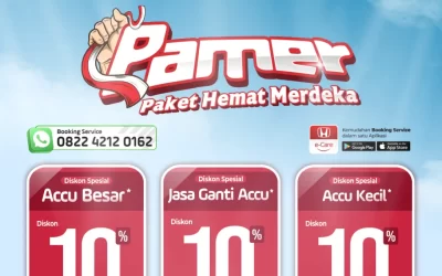 Promo PAMER Service Mobil di Honda Bintang Karanganyar: Pasti Hemat Merdeka